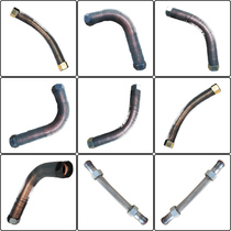 High pressure air compressor accessories handpiece connecting pipe air pump head link pipe gas storage tank steel wire pipe hose heat dissipation pipe