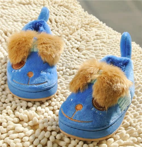 Chaussons enfants en suède pour hiver - semelle caoutchouc - Ref 1020974 Image 70