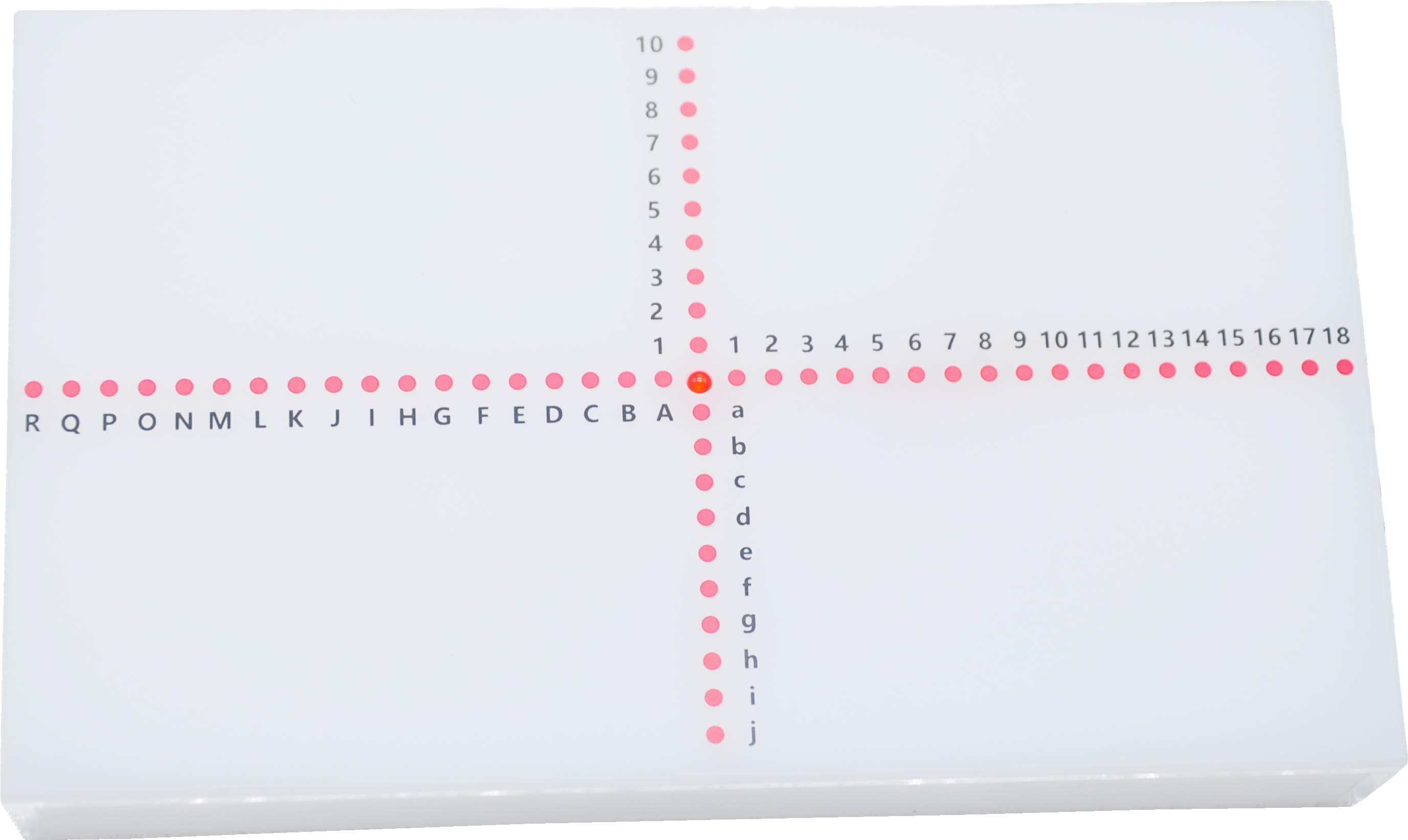 Near-use hearton quick check eye position with reclusive measurement AC A quantitative detection plate tool eye position screening instrument