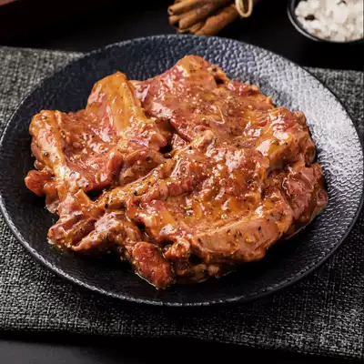 Style cowboy bone black pepper flavor 380g package enough beef small steak steak Hotel volume can be discounted