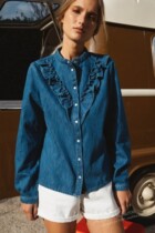 21 Spring Summer France Paris balzac lace lining CHEMISE BLANCHE