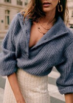 4 colors 21 autumn winter French Paris designer s knitted sweater MICKY