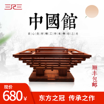 China Pavilion model tenon and mortise educational toys home office ornaments research teaching aids manufacturers new recommendation