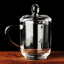 Original mine natural crystal pure hand polished tea cup with lid with single cup masters cup breakfast cup big number