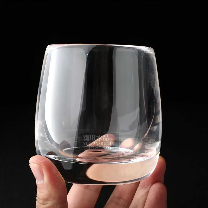Fully hand-polished full-body whisky glass red wine glass-like foreign wine glass home creative personality high-end crystal glass