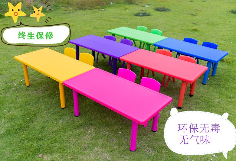 table and chairs for kindergarten