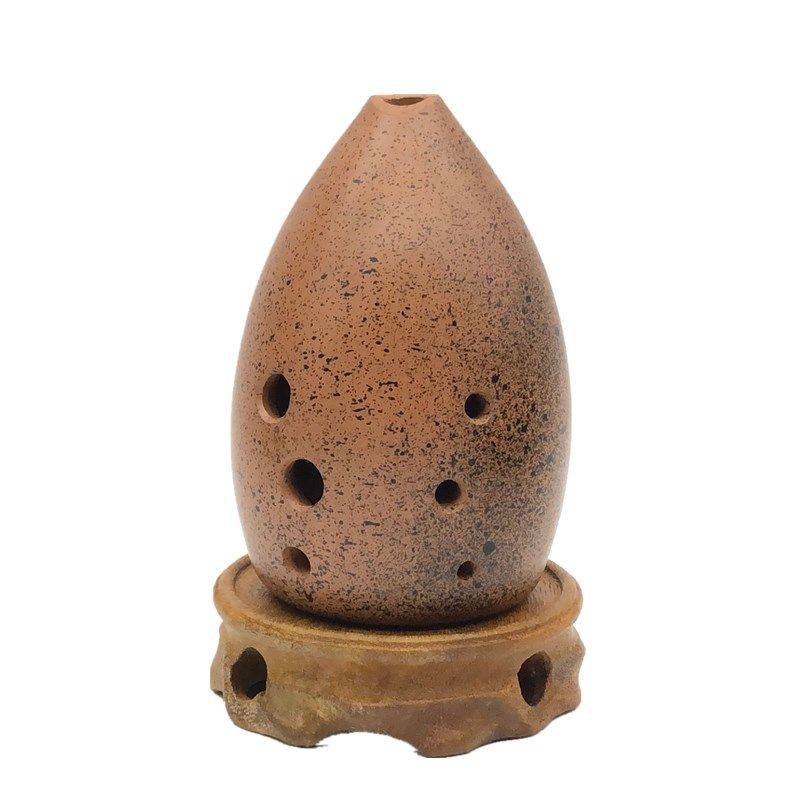 Fengyao musical instrument pear xun ten-hole professional performance 10-hole examination grade 8-hole eight-hole black pottery xun red retro xun F key G key