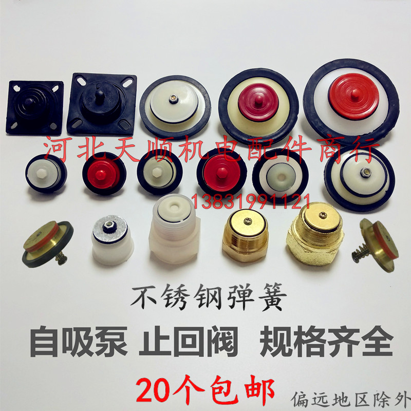 Check Valve Self-Straws Pumps Spring Valves Water Stop Valves Leakage Valves Leather Cushion Valve Leather Cushion Valve Washers Home Self Priming Pump Accessories