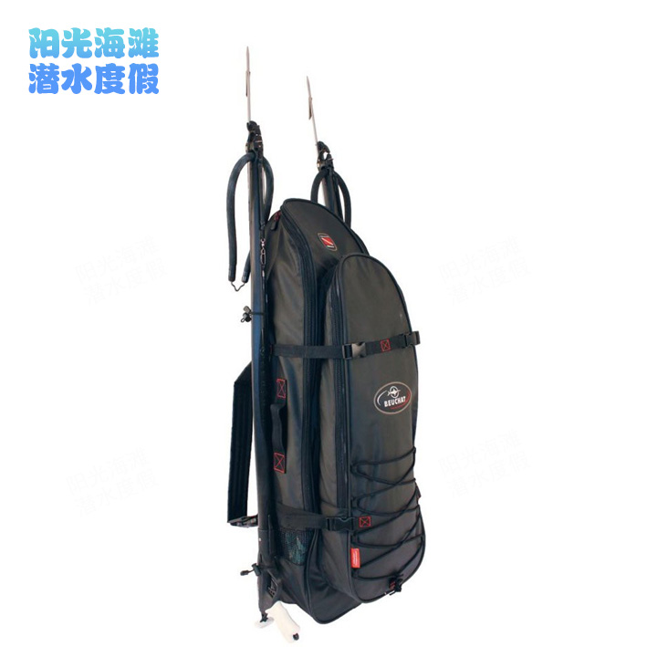 BEUCHAT MUDIAL BACKPACK LONG FROG BAG FREE SUBLONG FOOTED WEBBING HUNTING KIT