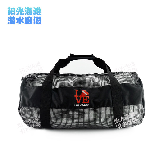 Scuba Diving Equipment Bag Footed Webbed BCD mesh bag Hand with shoulder strap thickened