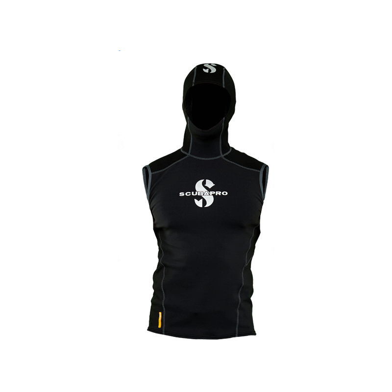 SCUBAPRO HYBRID HOODED VEST 1MM Men's Diving Vest Head Covering Head Vest Head Cover