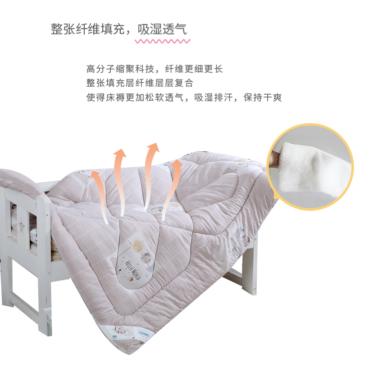 Tùy chỉnh cho trẻ em Nệm Nôi Dice Mẫu giáo Ký túc xá học sinh 0.9 1.0m1.2 Đồng hồ giường Mat nệm kim đan