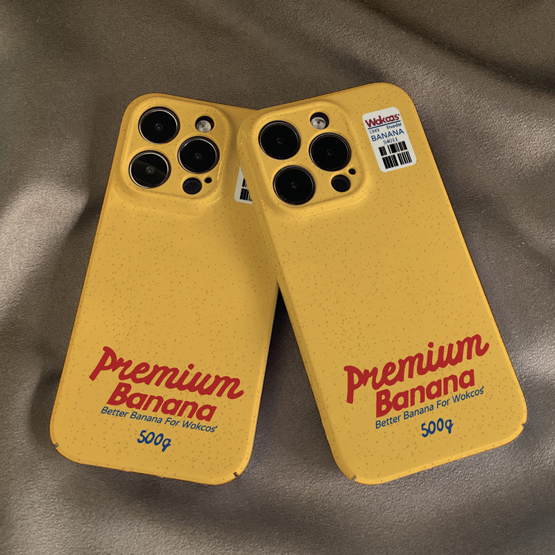 Banana English Is Suitable for Oppo Reno15/14/13/12/11/9 Phone Cases, New K10Pro Film, Findx8/X6/R17 Hard A93/58/Realme Realmegt7/Ne07 Anti-Drop Cover