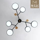 Современный и минималистичный светодиодный креативный светильник для гостиной, пищевая добавка с железом для спальни, люстра, популярно в интернете