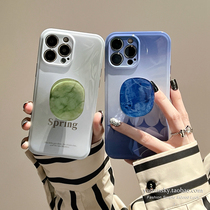 ins gradient marble applicable iPhone13promax apple 12 phone shell 11 couples xs bracket xr soft 8