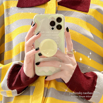 Small crowdletter bracket applies iPhone12promax Apple 13 phone shell 11 new xs soft xr anti-fall 8p