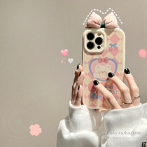 Pink Loving Cubs Apply iPhone12 iPhone12 Apple 13promax Mobile Phone Shell 11 Cartoon Xs Xr Lingg 8 Female