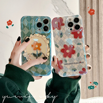 Water Drilling Magi Flowers Apply iPhone13promax Apple 12 Cell phone shell 11 Blu-ray xs anti-fall xr Female 8p