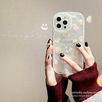 Korean Wind BAO WEN laughs face to face iPhone12 13pro max Apple 11 phone shell xs brief xr transparent 8p