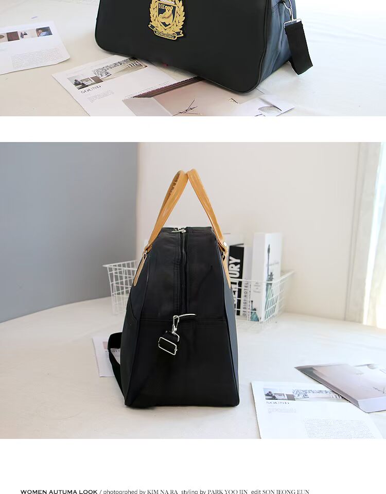 Phiên bản tiếng Hàn của túi du lịch khoảng cách ngắn nữ xách tay đơn giản vải duffel túi xách tay công suất lớn ánh sáng thủy triều túi du lịch ba lô du lịch