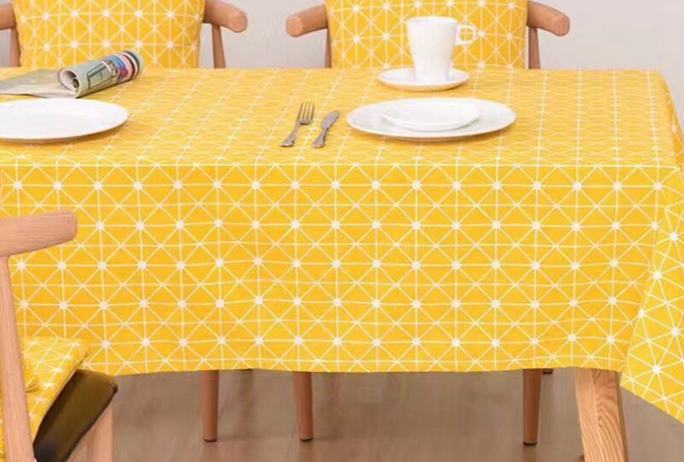 Khăn trải bàn placemat coaster vải Bắc Âu nhỏ tươi bàn cà phê bàn ​​lưới đỏ bàn vuông khăn trải bàn vải khăn gió khăn ăn napkin
