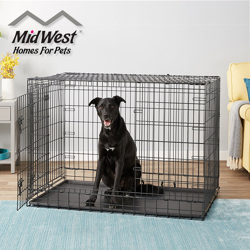 Central and Western Midwest dog cage thickened reinforced thickened tall long legs dedicated