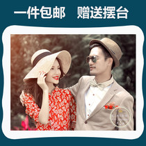 48 50 60 inch acrylic Ramina crystal print studio set the wedding photo enlargement wall hanging photo frame production