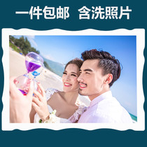 48 inch 50 inch 60 inch Korean crystal porcelain family portrait wedding photo enlargement wall photo frame creative table production