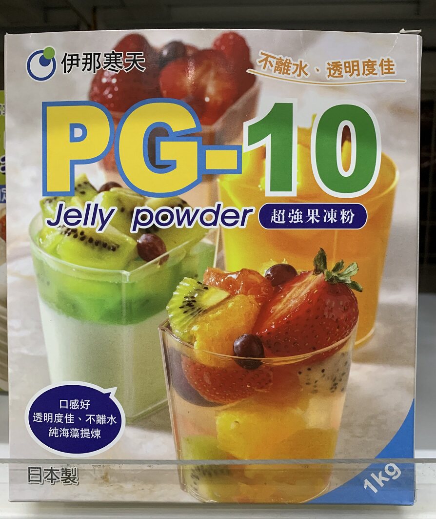 Japan Inahantian PG-10 Super Jelly Powder 1000g (Cabbage powder agar powder pudding jelly)