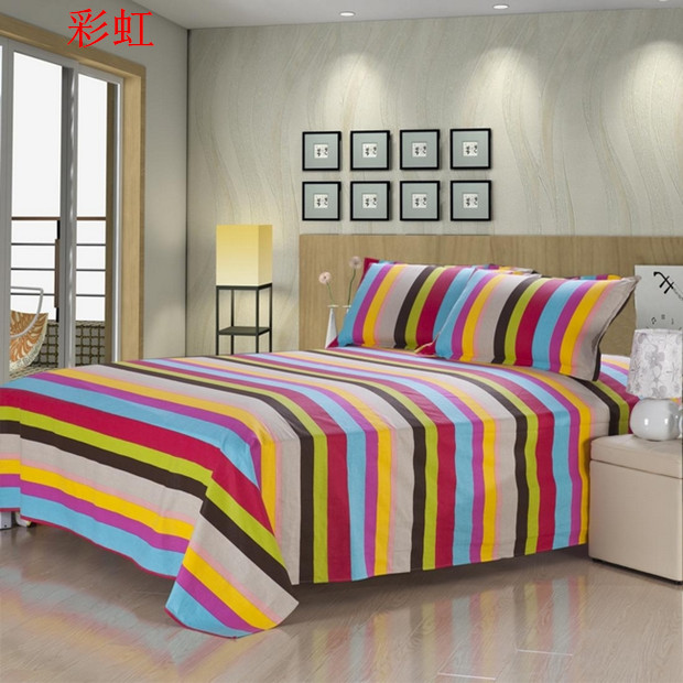 Bông dày vải thô cũ Vải vải đơn tùy chỉnh 1,5 mét 1,8 mét 2 mét hoa hướng dương sinh viên - Khăn trải giường ga giường đẹp