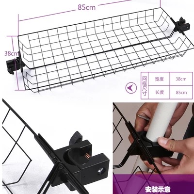 High bay hanger mesh frame Tray Crossbar stand Rail Slide Rail Trousers Rack Telescopic Adjustment Accessories