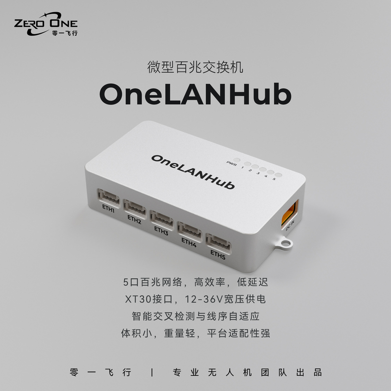 Onelanhub Micro 100m Switch Onboard Network Equipment Apm Px4 Can I2C