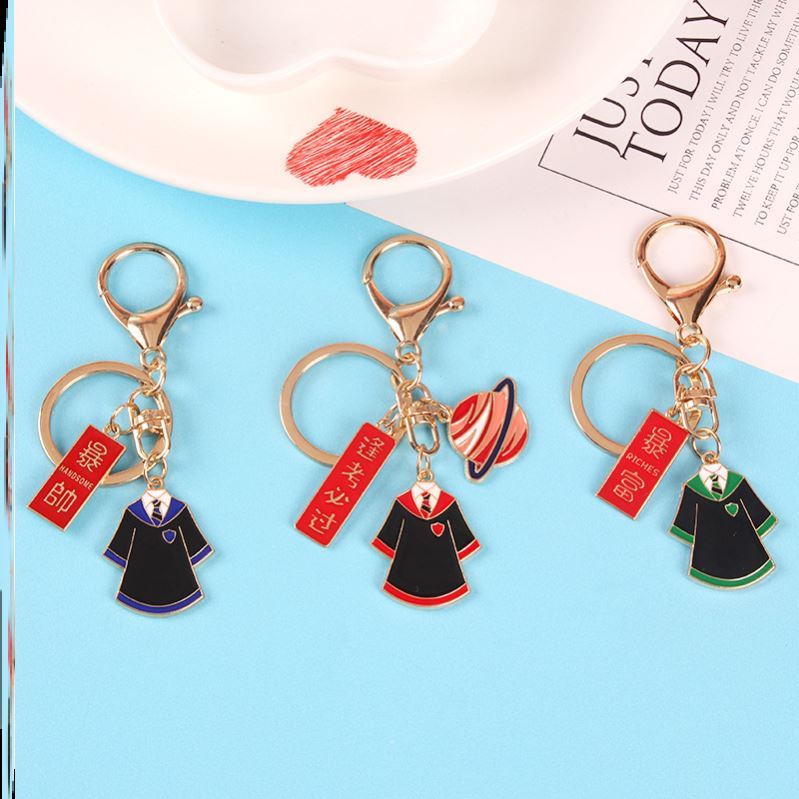 Bachelor's clothes keychain chain net celebrity pendant creative personality ins New Year's Eve gift class pendant every kaobi
