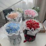 День святого Валентина Романтик Сяосиангфенг слепо -голубая роза Руки Руки Страсть и живот подарить подругу Подарки День матери Букет
