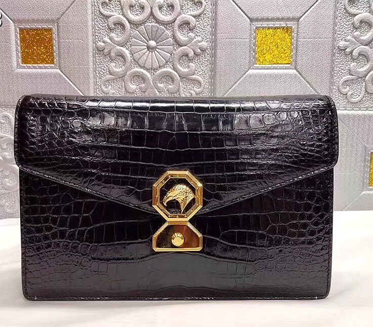 No Splicing Avocado Leather Men's Bag Extravagant Genuine Leather Dealer Handgrip Handbag Large Capacity Men's New Hand Grab Bag