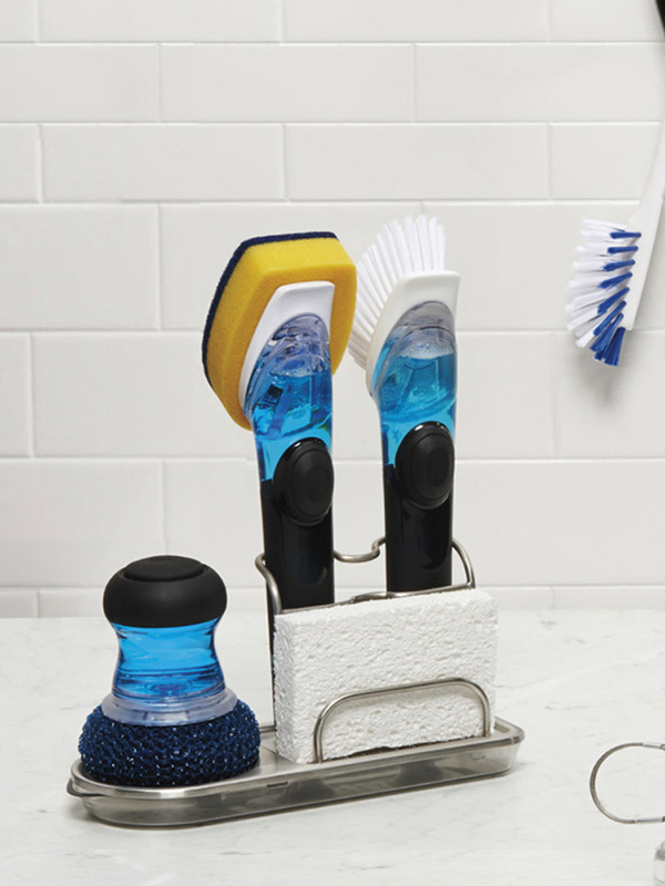 American Oxo Kitchen Multi-Functional Dish Soap Cleaning Brush, Dishwashing Magic Tool, Pot Scrubber, Oil Remover, Dishwashing Liquid, Soft Bristles
