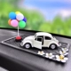 Diamond Master Car White+Color с бейсболом+маленькая ромашка
