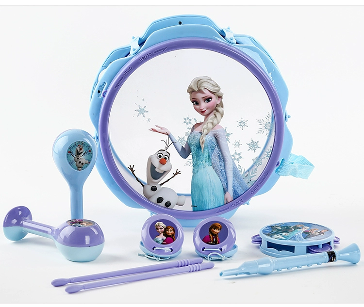 Disney Princess nhạc lạnh nhạc cụ năm mảnh nhạc trẻ em khai sáng nhạc cụ trẻ em nhạc cụ trống do choi tre em