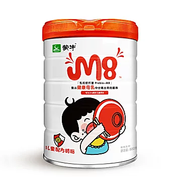 邓超代言有赠品！蒙牛m8母乳儿童4段奶粉