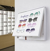 Optician shop non-perforated ultra-thin shielding meter box flip-top hanging painting custom distribution box male switch decorative painting