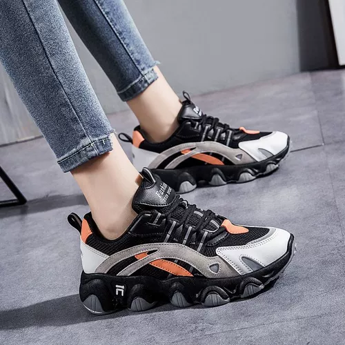 Обувь на платформе, дышащие спортивные танцующие туфли