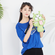  PLUMO Pilom original will move cute cute cute bag girl children messenger shoulder multi-purpose No 7 star