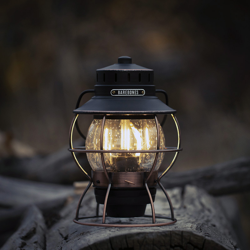 Barebones North Bang Retro Iron Art Outdoor Camp Lamp Courtyard Chargeable Atmosphere Changlight Camping Lights