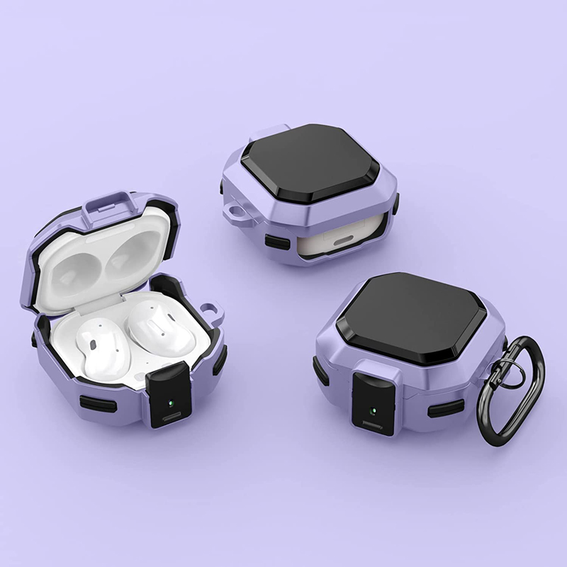 Buds2 shell is suitable for Samsung galaxy buds live protective case budspro protective case bluetooth earphone case