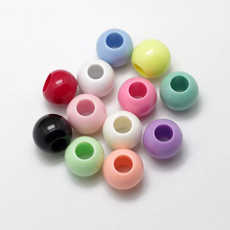 Аcrylic plastic round beads, аксессуар, аксессуары, DIY