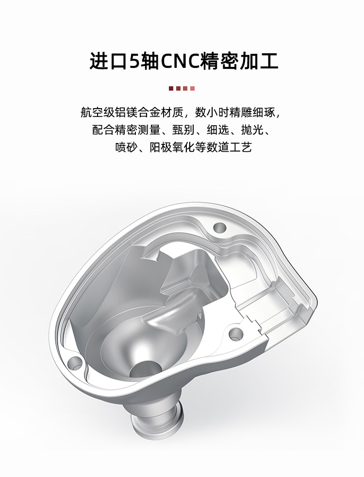 Проводные HiFi наушники humka 华海声学 hamlet m/r入耳式hifi发烧耳机双腔体动圈有线 OTHER