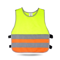 Yiyun childrens reflective vest kindergarten activity safety vest primary school students fluorescent clothes can be printed