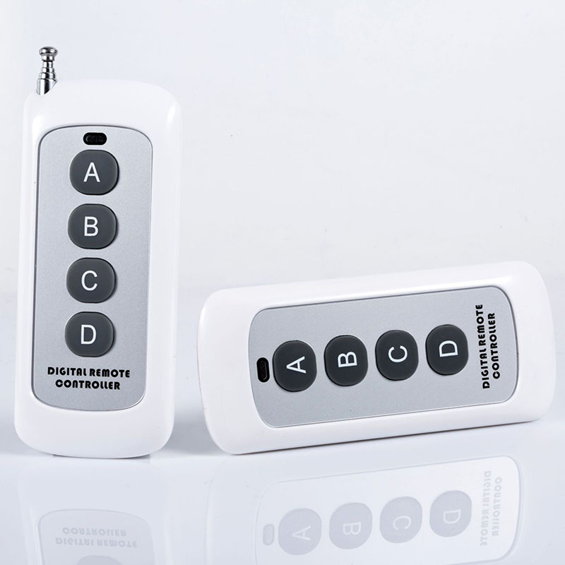 1000 m four-button remote control access control motor forward and reverse curtain rolling gate switch remote control 315M