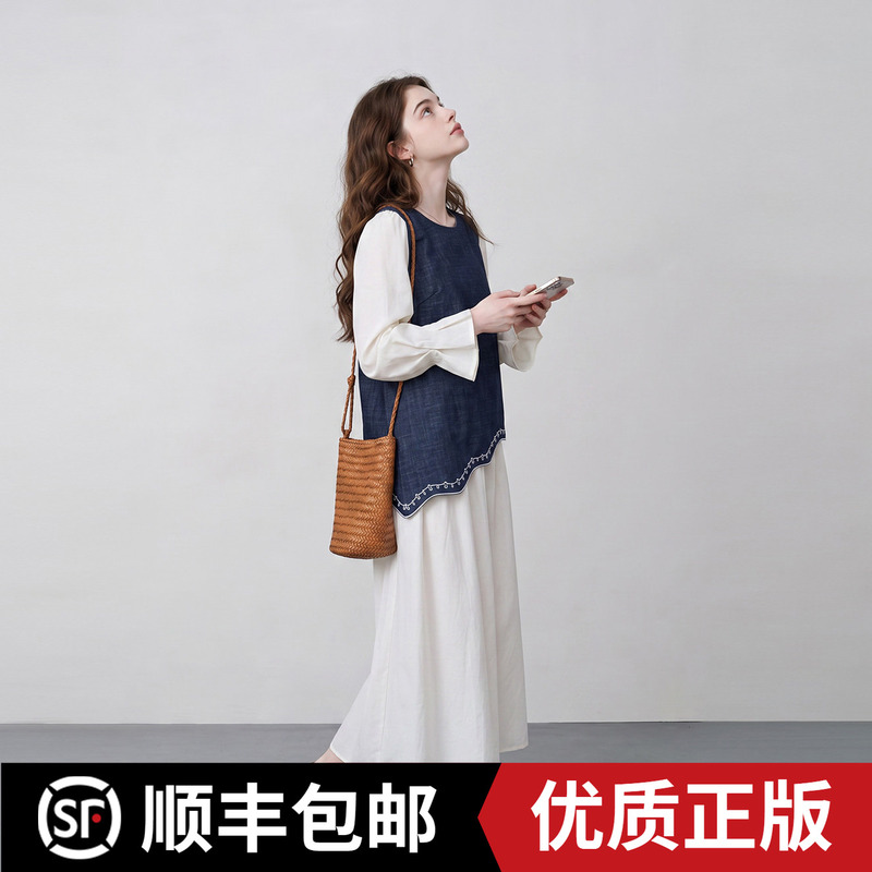 Stylish Round-Neck Long-Sleeve Dress for Women, 2026 Early Autumn New Style, Casual, Simple, Elegant, and Age-Reducing Dress Stylish Round-Neck Long-Sleeve Dress for Women, 2026 Early Autumn New Style, Casual, Simple, Elegant, and Age-Reducing Dress