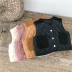 Áo vest cho bé mùa thu và mùa đông bằng vải cotton dày cho bé gái thời trang nước ngoài 1 mẫu trẻ em hai tuổi thủy triều 3 phiên bản Hàn Quốc 4 bên ngoài mặc 6 áo áo gile cho trẻ sơ sinh Áo ghi lê